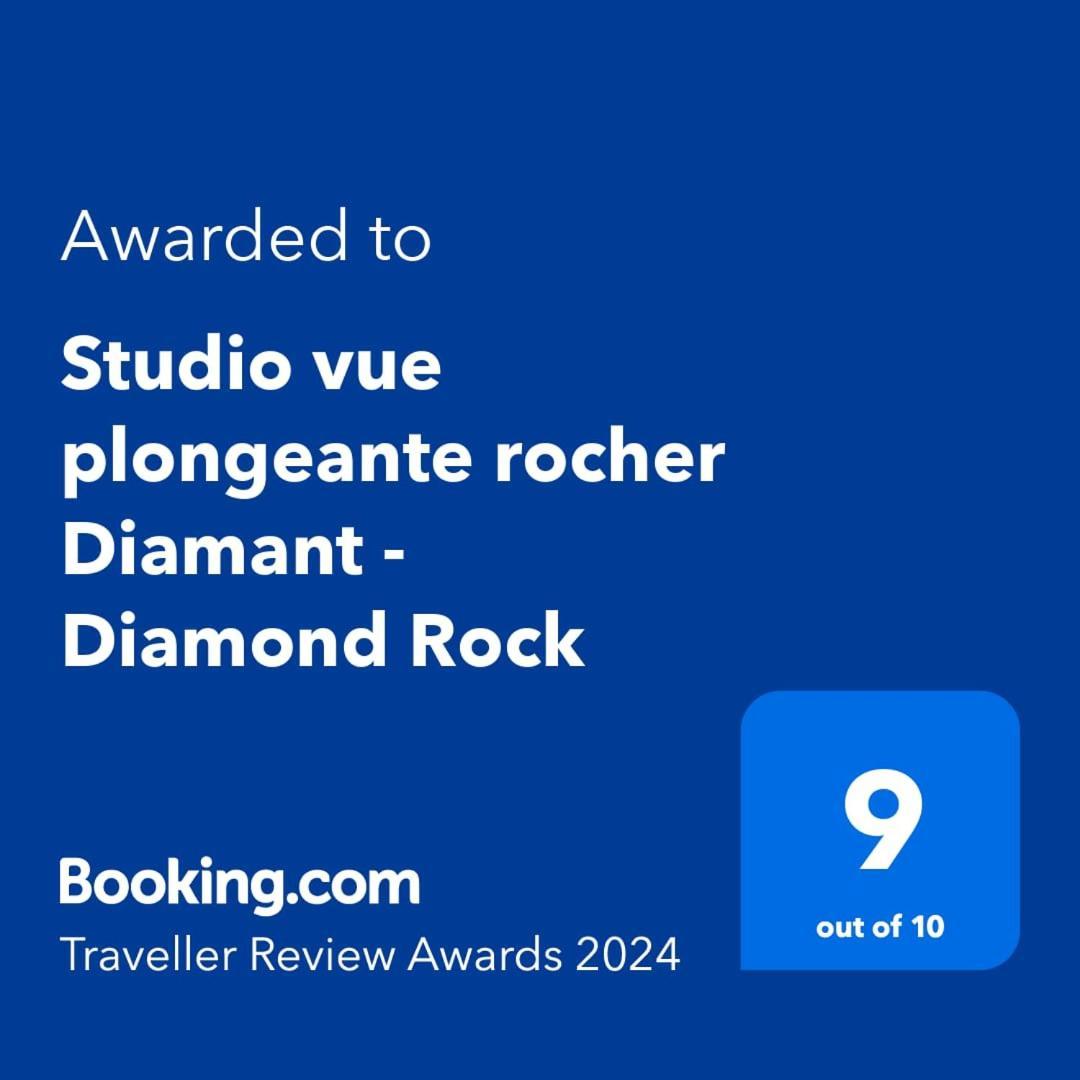 ル・ディアマンStudio Vue Plongeante Rocher Diamant - Diamond Rockアパートメント エクステリア 写真